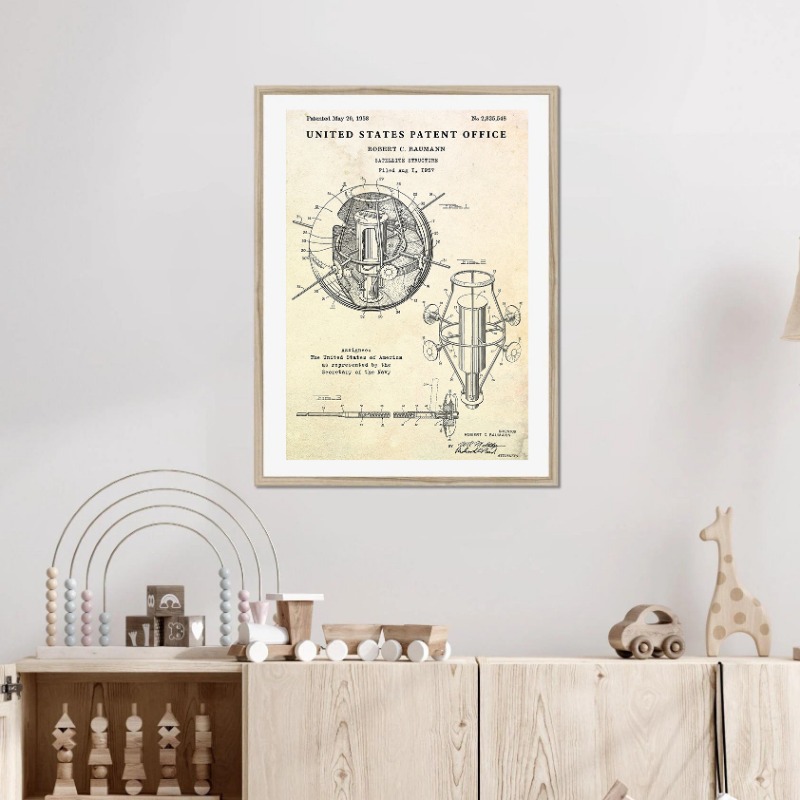 Disco volante vintage Progetto - Star Map Poster recensione e prezzo