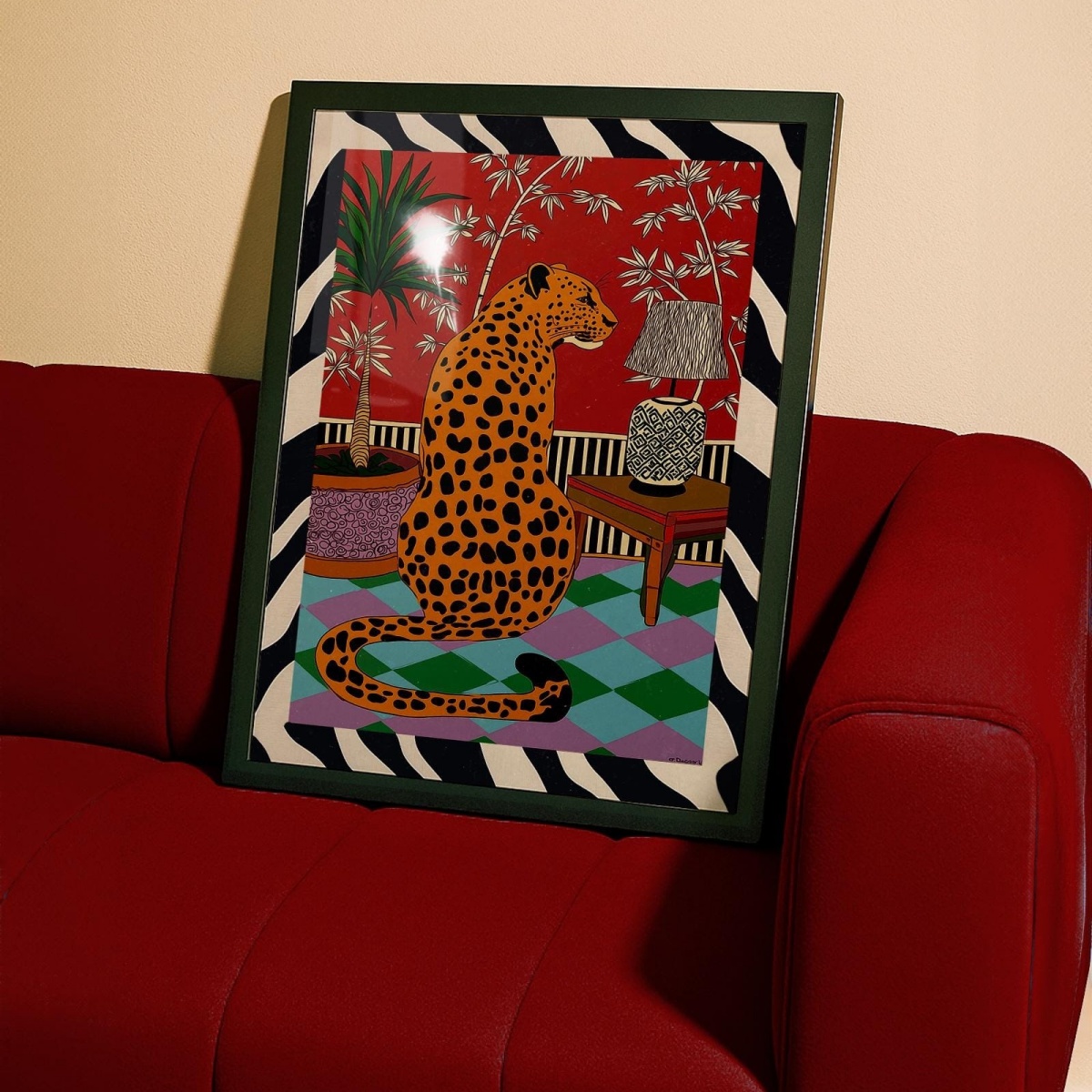 Stampe su Tela con Leopardo e  - Star Map Poster recensione e prezzo