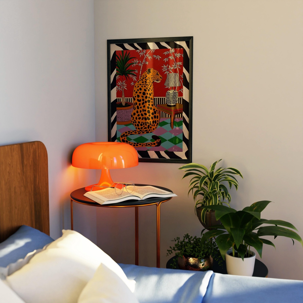 Stampe su Tela con Leopardo e  - Star Map Poster recensione e prezzo